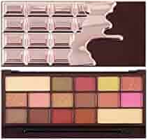 Amazon.com : Makeup Revolution I Heart Chocolate Eyeshadow
